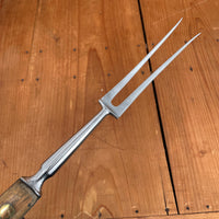 13.5” Fork Hand Forged Carbon Steel 1930’s-50s USA