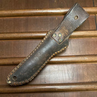 Morseth 5” Original Model 1 Stag Safe-Lok Sheath - Norway / Washington USA 1950’s