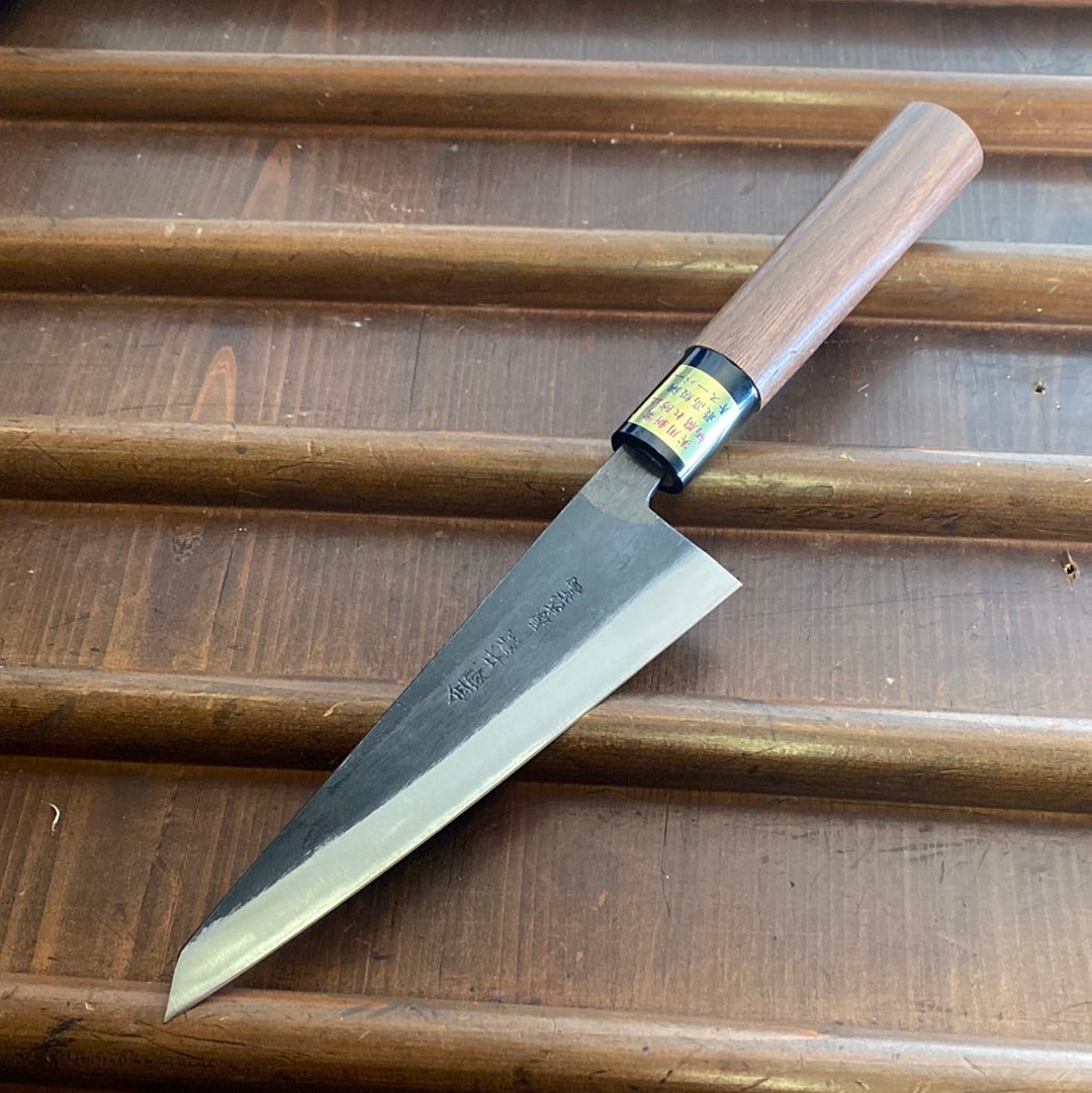 Moritaka 150mm Honesuki Kaku iron Clad Aogami Super