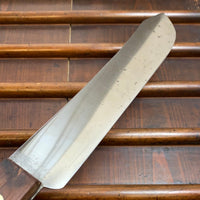 Unmarked 11.5” Bullnose Butcher Carbon Steel American 1900-1920’s?