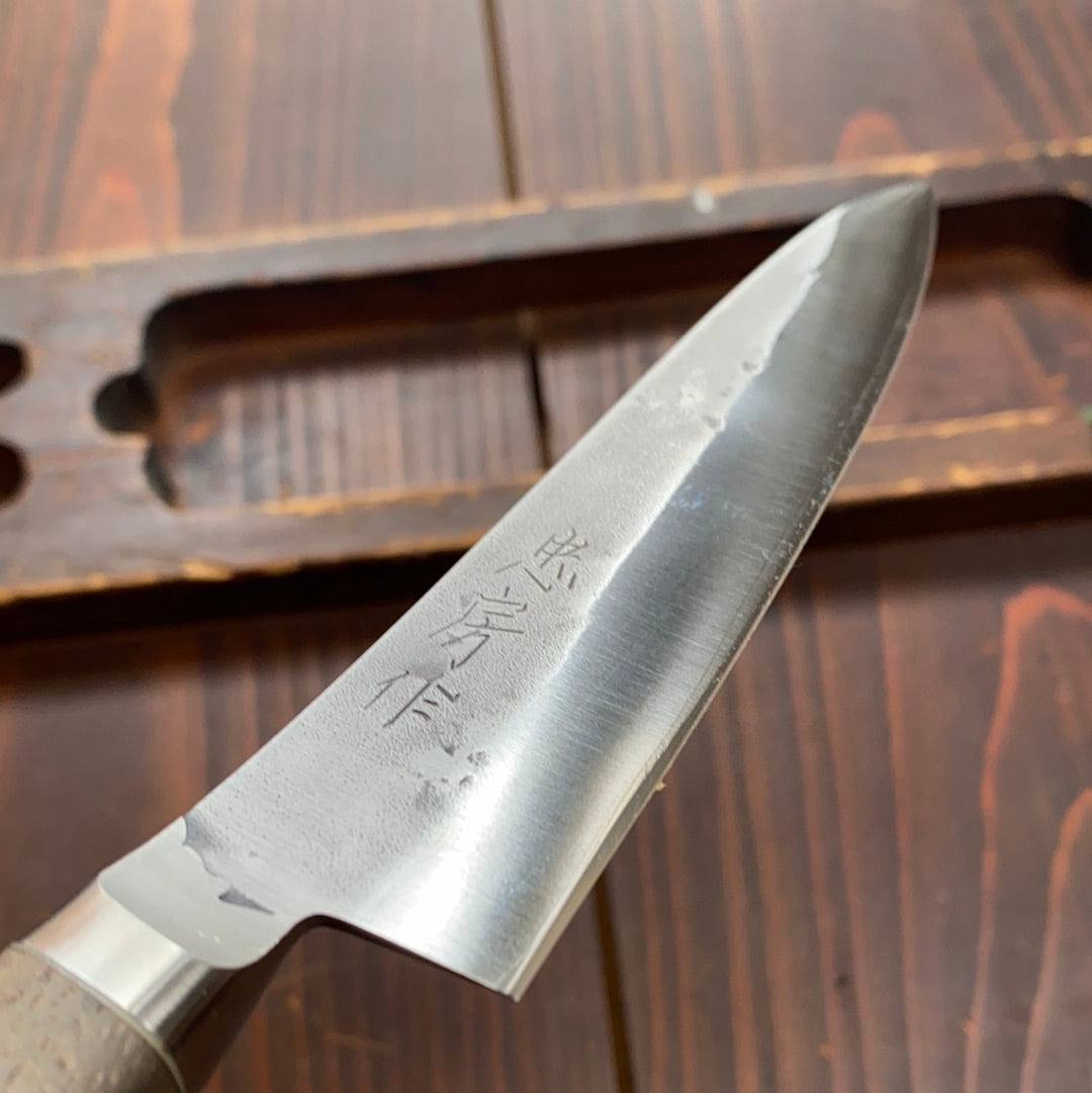 Tadafusa 125mm Petty Aogami #2 Nashiji Walnut Handle