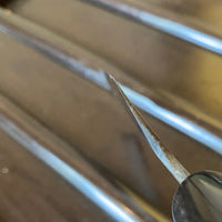 Kikuichi Kasumi 180mm Usuba Shirogami  W Saya