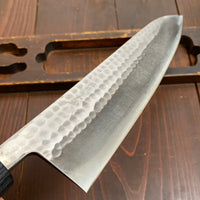 Ohishi 240mm Gyuto SLD Tsuchime Hammer Mark