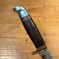 Western USA 4.5” Fixed Blade Knife Boulder Colo. 1978-84