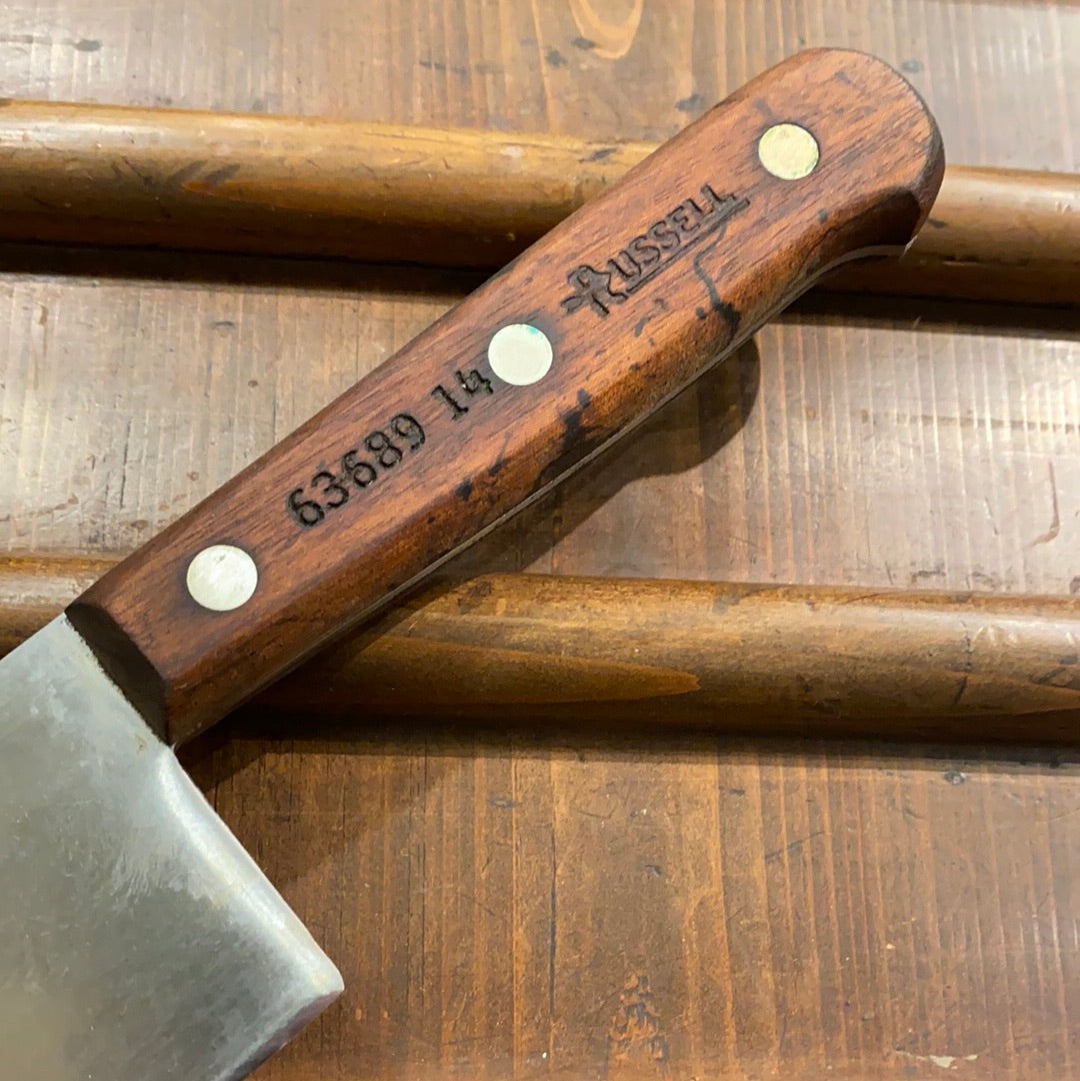 Russell Green River Works 14.25” Chef Knife Stainless 1950-60s