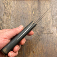 J. A. Henckels 5.25” Stiff Narrow Boning Knife Carbon Steel Walnut 3 Pins & Rivet 1950’s?