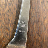 J A Henckels 5” Boning Knife Model 68-5” Carbon Steel Walnut 1950’s