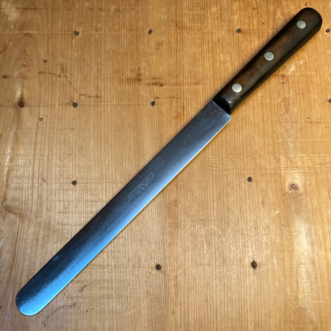 N Schreiber & Sons 9" Carbon Steel Slicer 1950s-60s