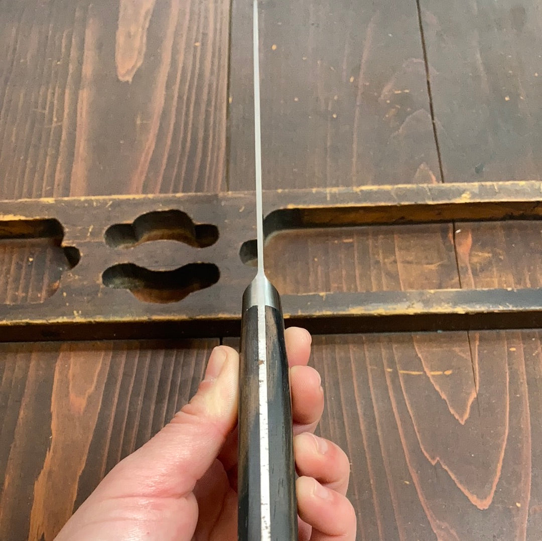 Masakane New Old Stock 210mm Gyuto SK Carbon Ebony