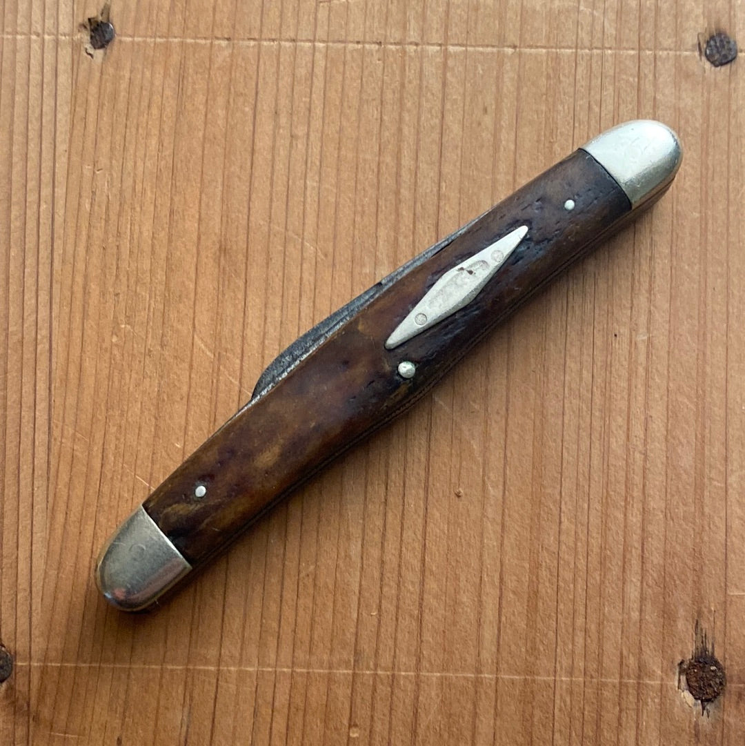 W R Case & Sons Bradford Pa 3 1/8” Congress Greenbone  6470 1905-14