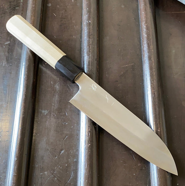 Hitohira Kikuchiyo Ren 180mm Santoku Shirogami #2