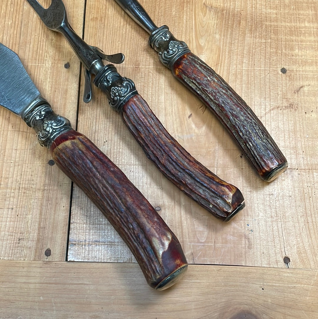 Frankenstein Landers Frary & Clark Set W/ William Bocking "True" Sheffield Blade