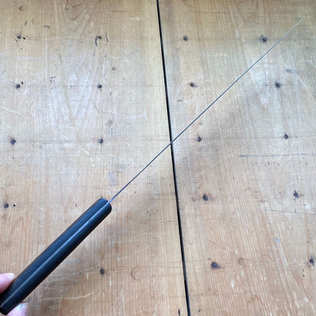 J A Henckels 12.25” Flexible Slicer Salmon / Ham Carbon Steel 1950’s