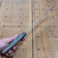 Unmarked 10” Bullnose Scimitar Carbon Steel USA 1930’s?