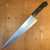 J A Henckels 12" Hand Forged Carbon Steel Chef Knife Model 108 1920s-30s