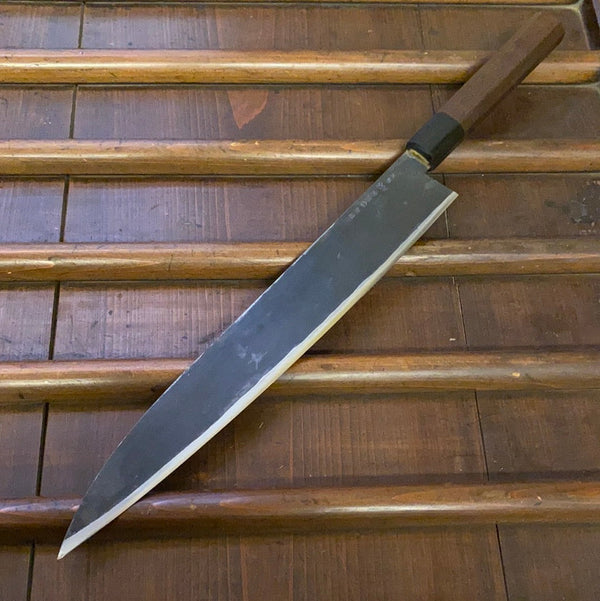 Takeda NAS 280mm X Large ‘Yanagiba’ Stainless Clad Aogami Super W Saya