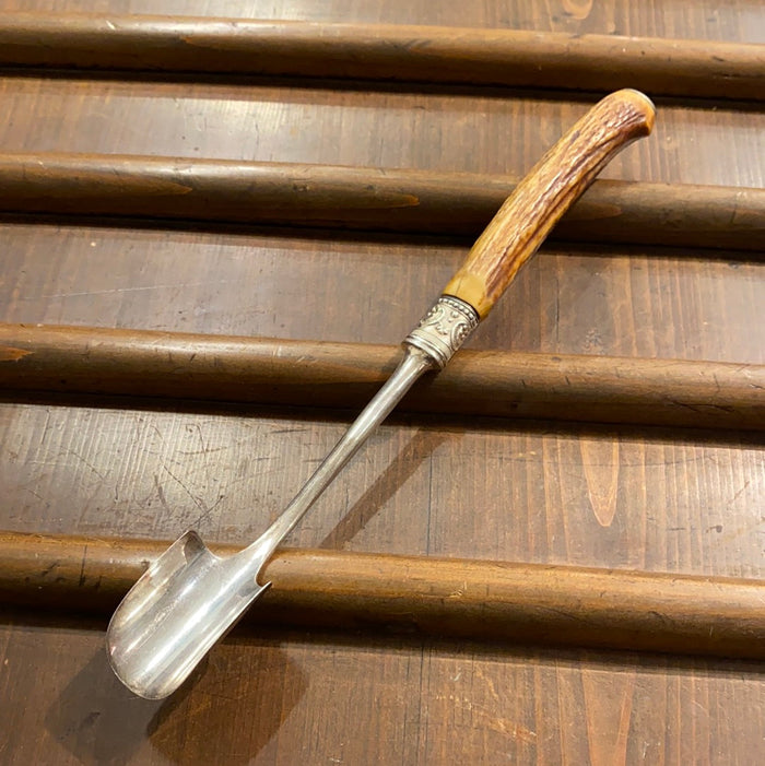 Silverplate American Cheese Pusher For Soft Ripe Cheese Unmarked