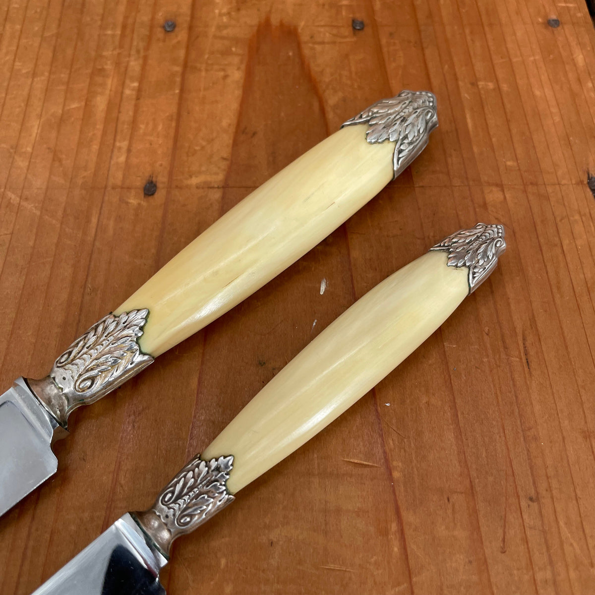 Roger Planche Thiers Table Knife Set 24 Inox Thiers 1950's?