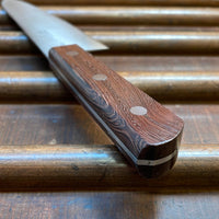 Masakane New Old Stock 195mm Gyuto SK Carbon Steel Tagayasan (No Bolster)