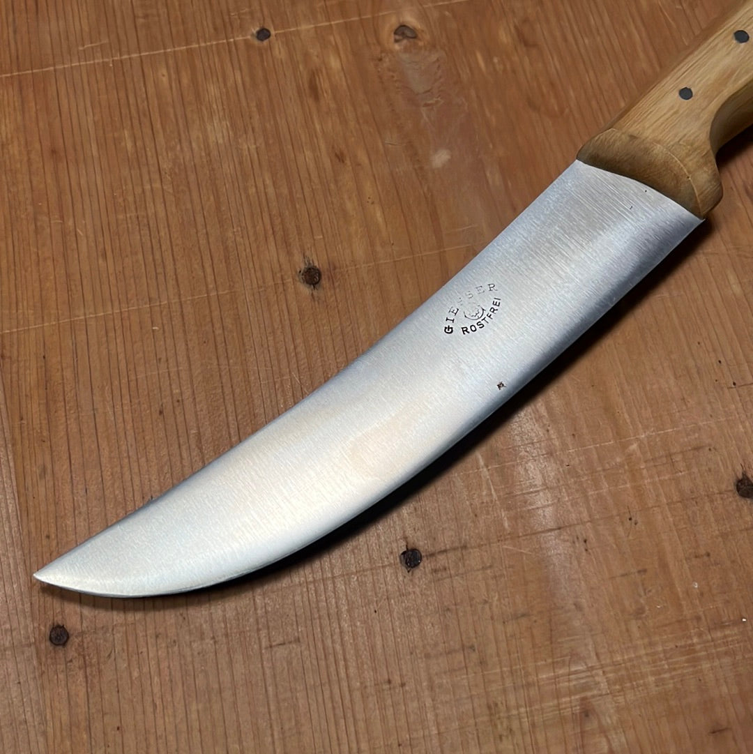 Giesser 6" Scimitar / Trimming Stainless Unused Vintage 1950's Germany