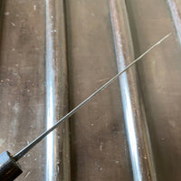 Hitohira MS 170mm Bunka Iron Clad Shirogami #2 Kurouchi Rosewood