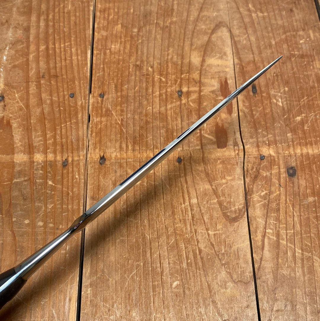 Sabatier Trumpet Ancienne Maison 6” Bayonet Fork Stainless Walnut Thiers 1950s