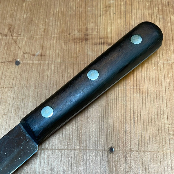 N Schreiber & Sons 9" Carbon Steel Slicer 1950s-60s