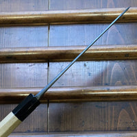 Tsukasa Hinoura 150mm Petty San Mai Nashiji Kurouchi Shirogami 2 Ho Wood Handle