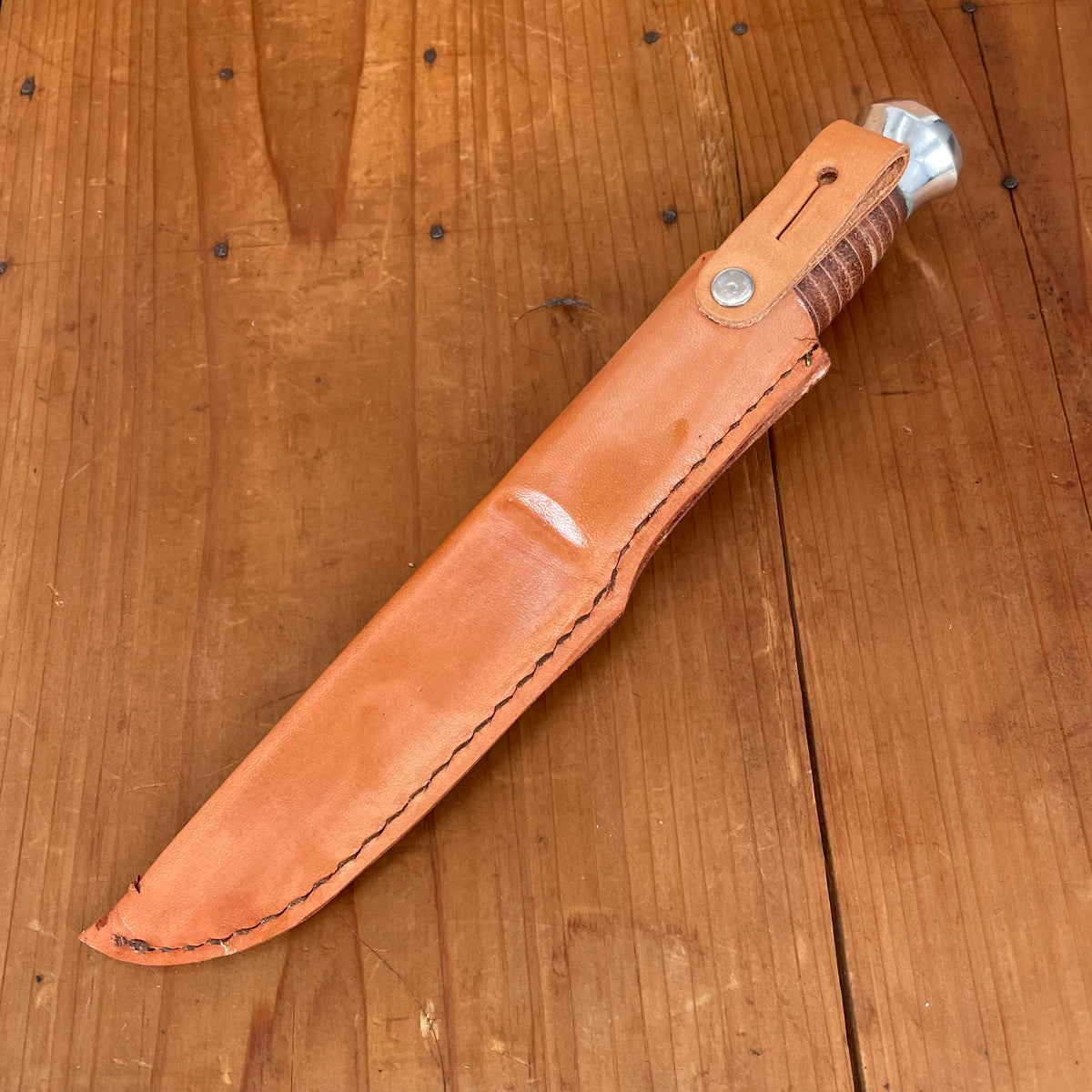 New Old Stock S. & S. Helle Holmedal Norway 115mm Knife Carbon