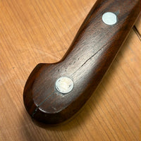 KA-BAR 14" Chef Knife Carbon Steel Custom Rosewood Handle