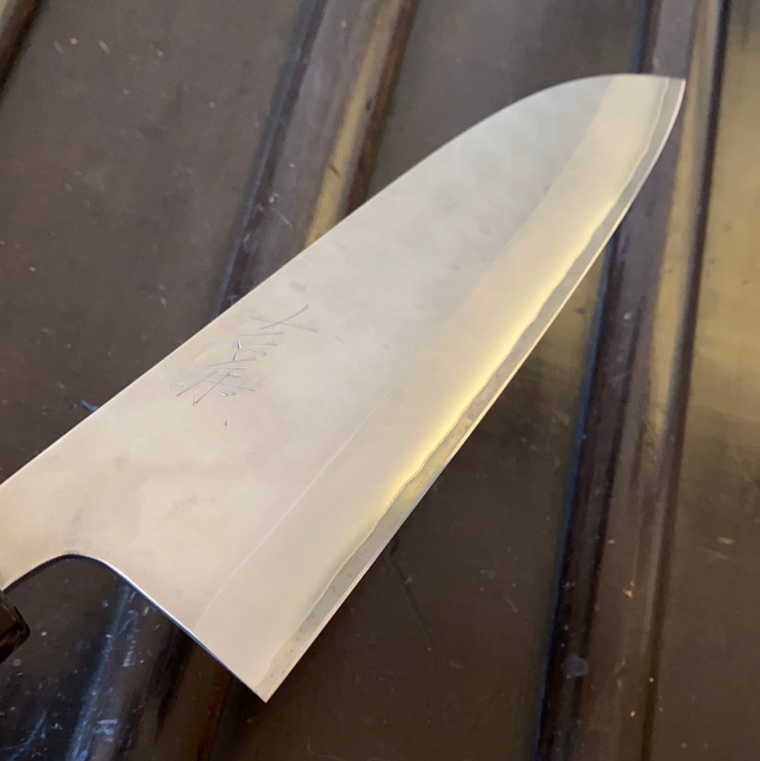 Yoshikane 165mm Santoku SKD Hammermark