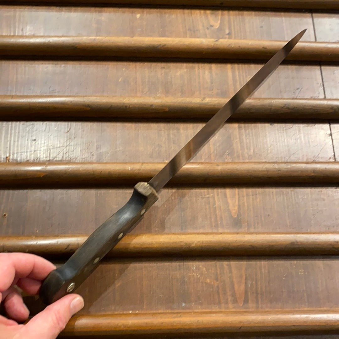 J A Henckels 9.5” Slicer Carbon Steel 209-91/2” 1950s-60s