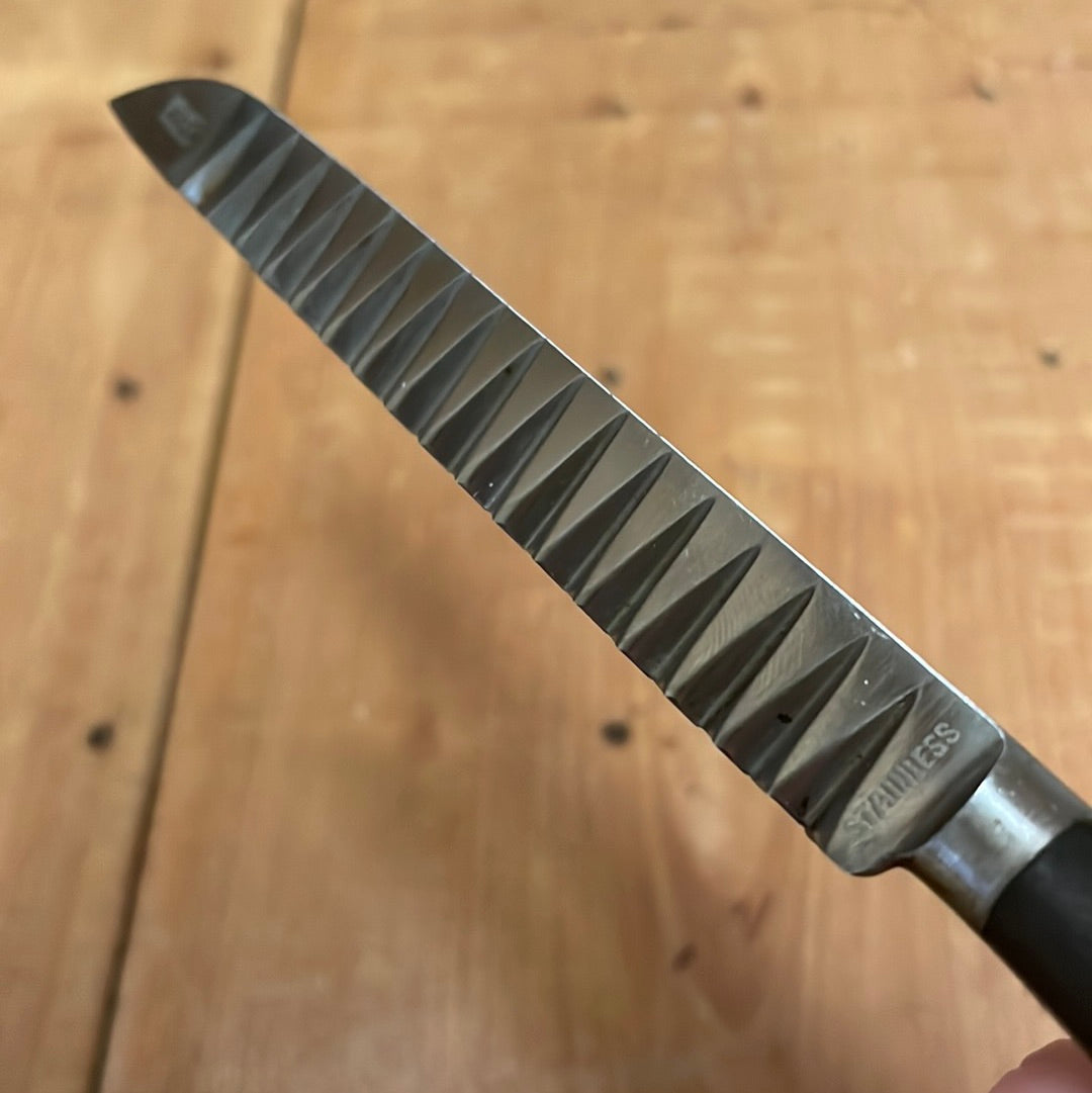 Henckels Hoffritz Garde Mange Fluted Knife Stainless 1950s