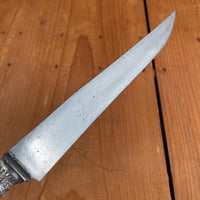 Antique Thiers Carving Set Carbon Steel & Silverplate