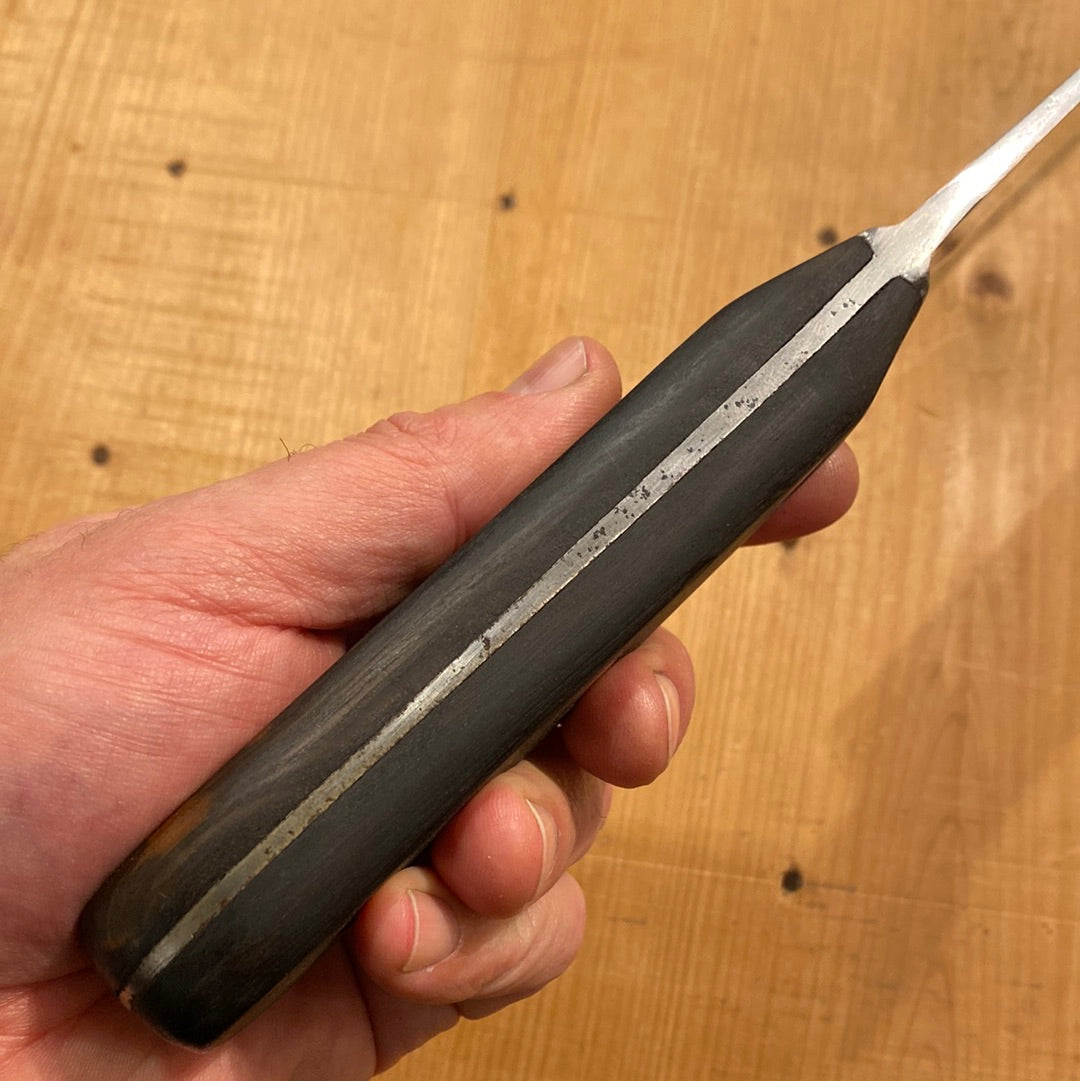 K.C. Seelbach 10” Chef Knife Carbon Steel Solingen 1950s  VGC