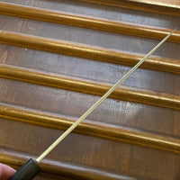 Kikuichi 240mm Yanagi Hon Tan Ren Shirogami 2 W Saya