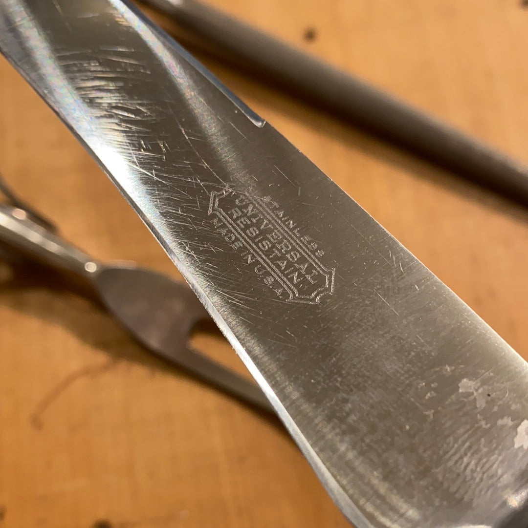 LF&C Universal Carving Set Composite handles 1930’s-50’s
