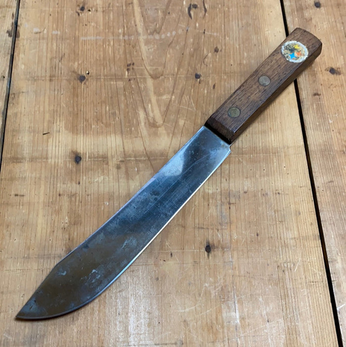 Lucerne 7” Bullnose Butcher ‘Carbon Steel USA’ W Steelmark Logo 1950’s-70’s?