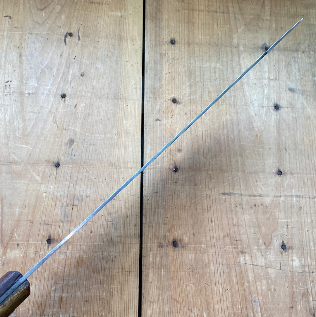 Unmarked 12” Scimitar Carbon Steel USA 1950’s-70’s?