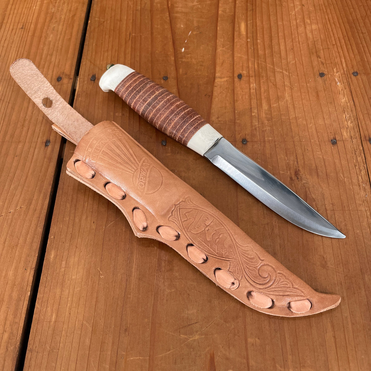 Viking Carbon Steel Knife By Helle Knives