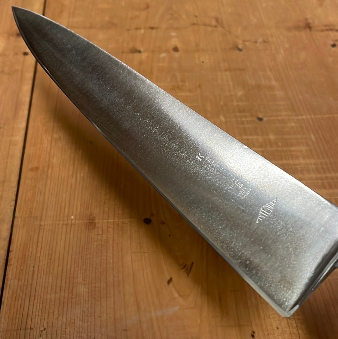 K Sabatier 8” Chef Knife Stainless 1950’s-60’s