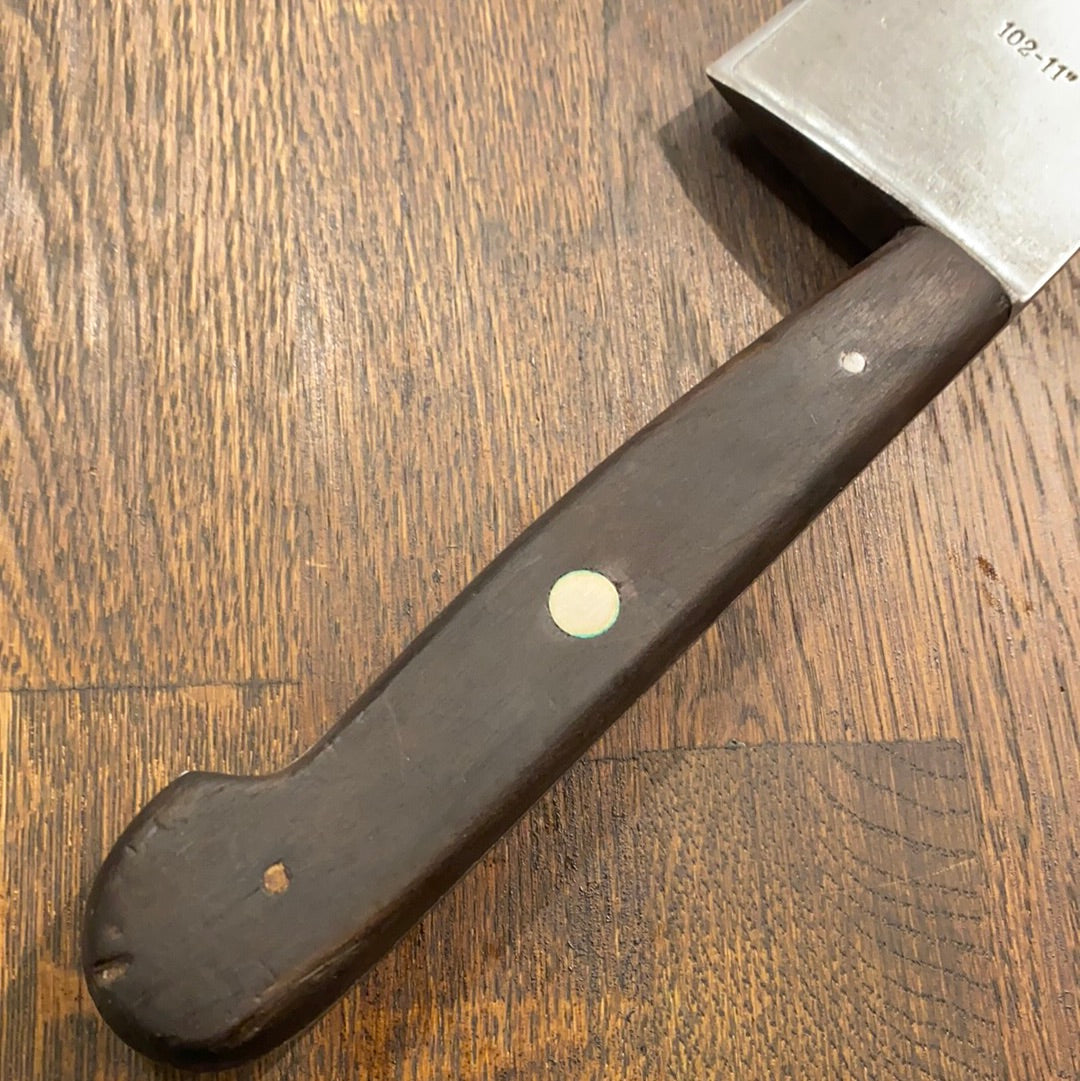 J A Henckels 9.25” Chef Knife Handforged Carbon Steel 1950s