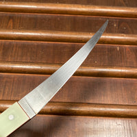 Silverthorn 6" Boning O1 Carbon Steel Green G10 Handle