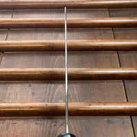 Sakai Kikumori Kikuzuki Uzu 210mm Kiritsuke Gyuto Aogami 1 with Saya