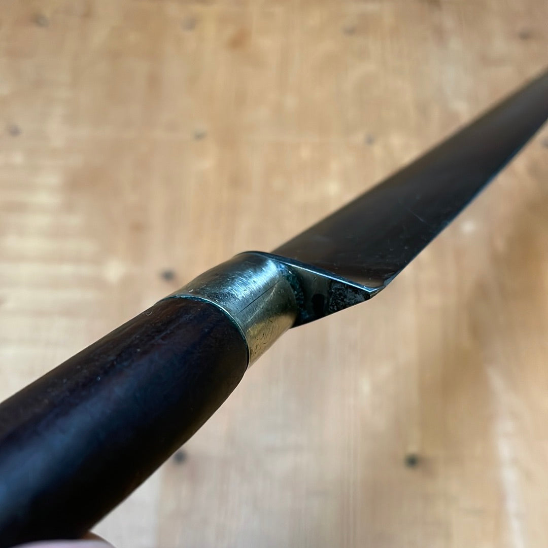 Nogent Style 8.8" Slicer Carbon Steel Ebony Nickle