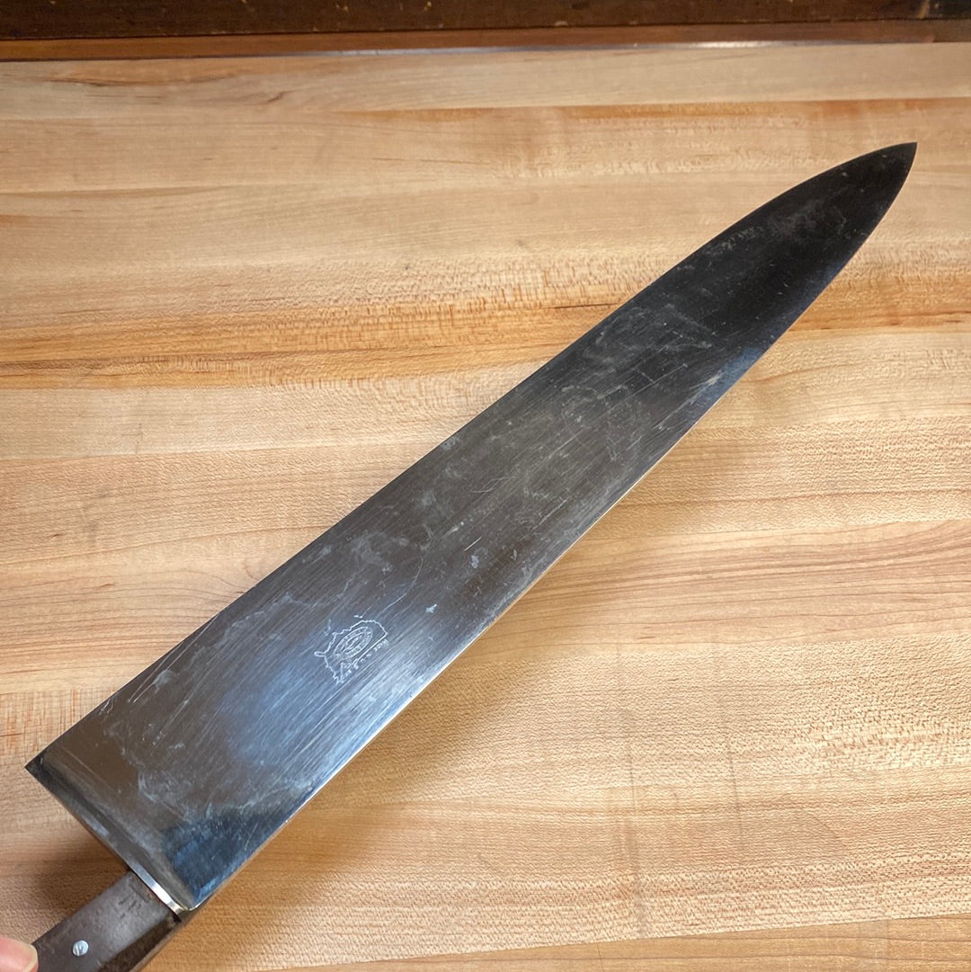 Lamson & Goodnow 14" Chef Knife Carbon Steel 1871-~1950's