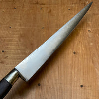 Nogent Style 8.8" Slicer Carbon Steel Ebony Nickle