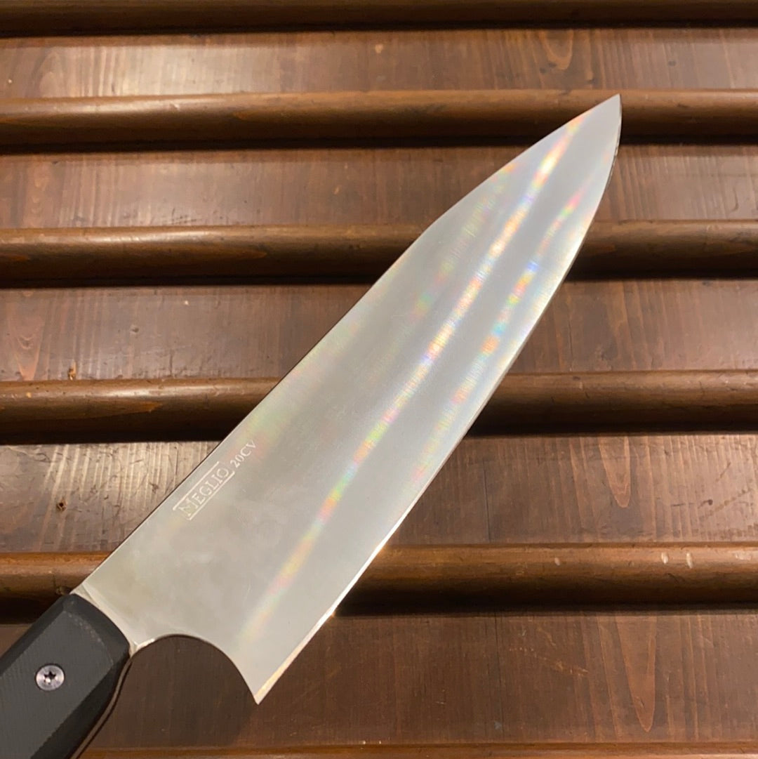 Meglio 260mm Chef Knife 20CV Micarta W Zippered Pouch