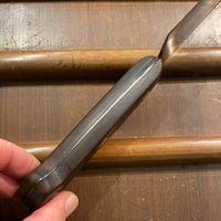 Unmarked Plate-Semelle 11.5” Chef Knife Hand Forged Carbon Steel France 1920-50s