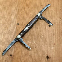 W R Case & Sons Bradford Pa 3 1/8” Congress Greenbone  6470 1905-14